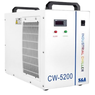 Chiller Industrial CW5000 CW5200 220V Enfriador
