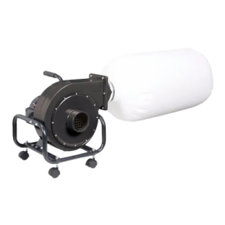 Colector de Polvo Industrial 1HP Horizontal