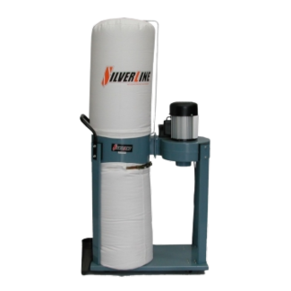 Colector de Polvo Industrial 1HP Vertical