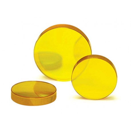 Lente de enfoque y espejos reflectantes láser CO2